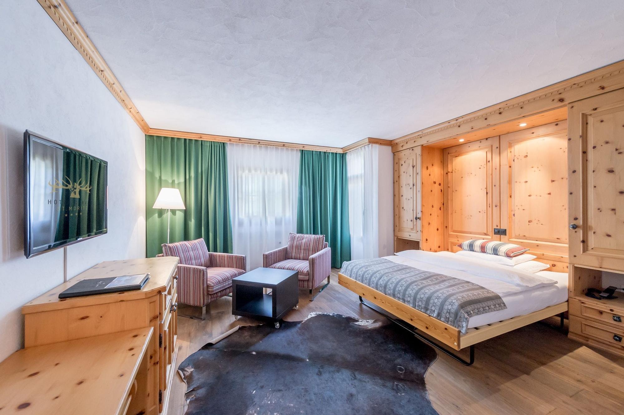 Boutique Hotel Cervus Sankt Moritz Esterno foto