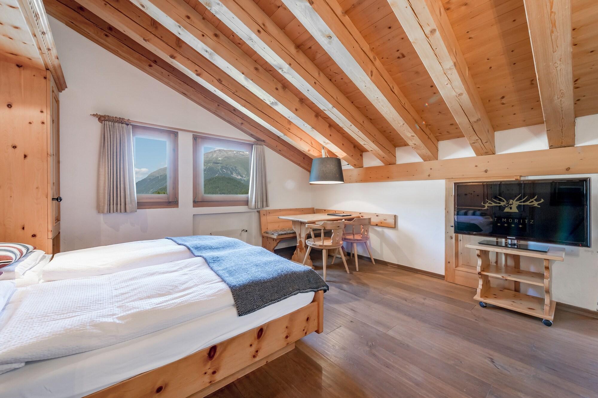 Boutique Hotel Cervus Sankt Moritz Esterno foto