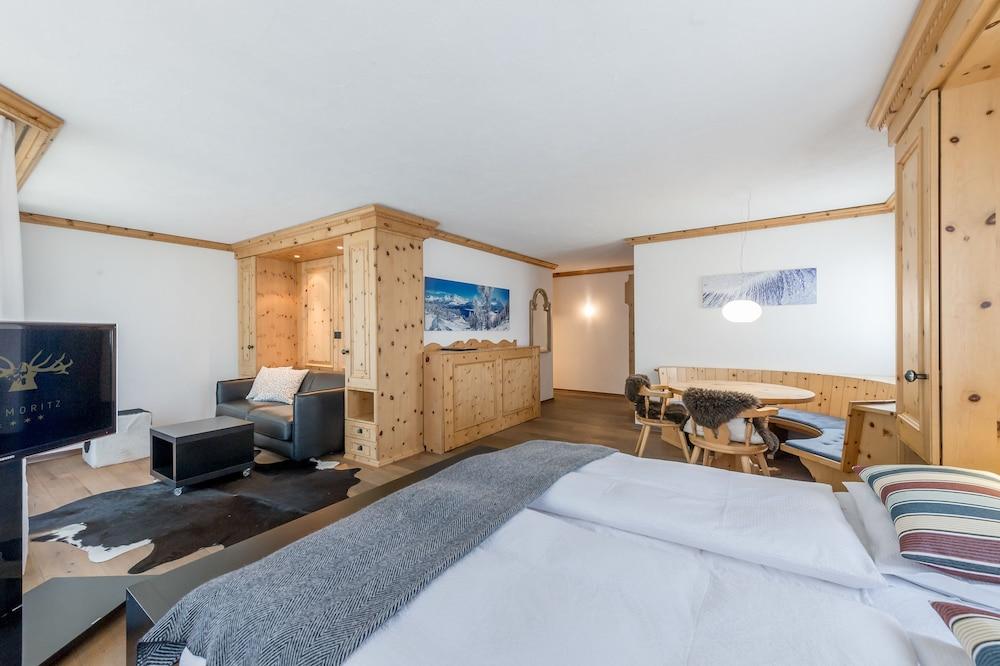Boutique Hotel Cervus Sankt Moritz Esterno foto