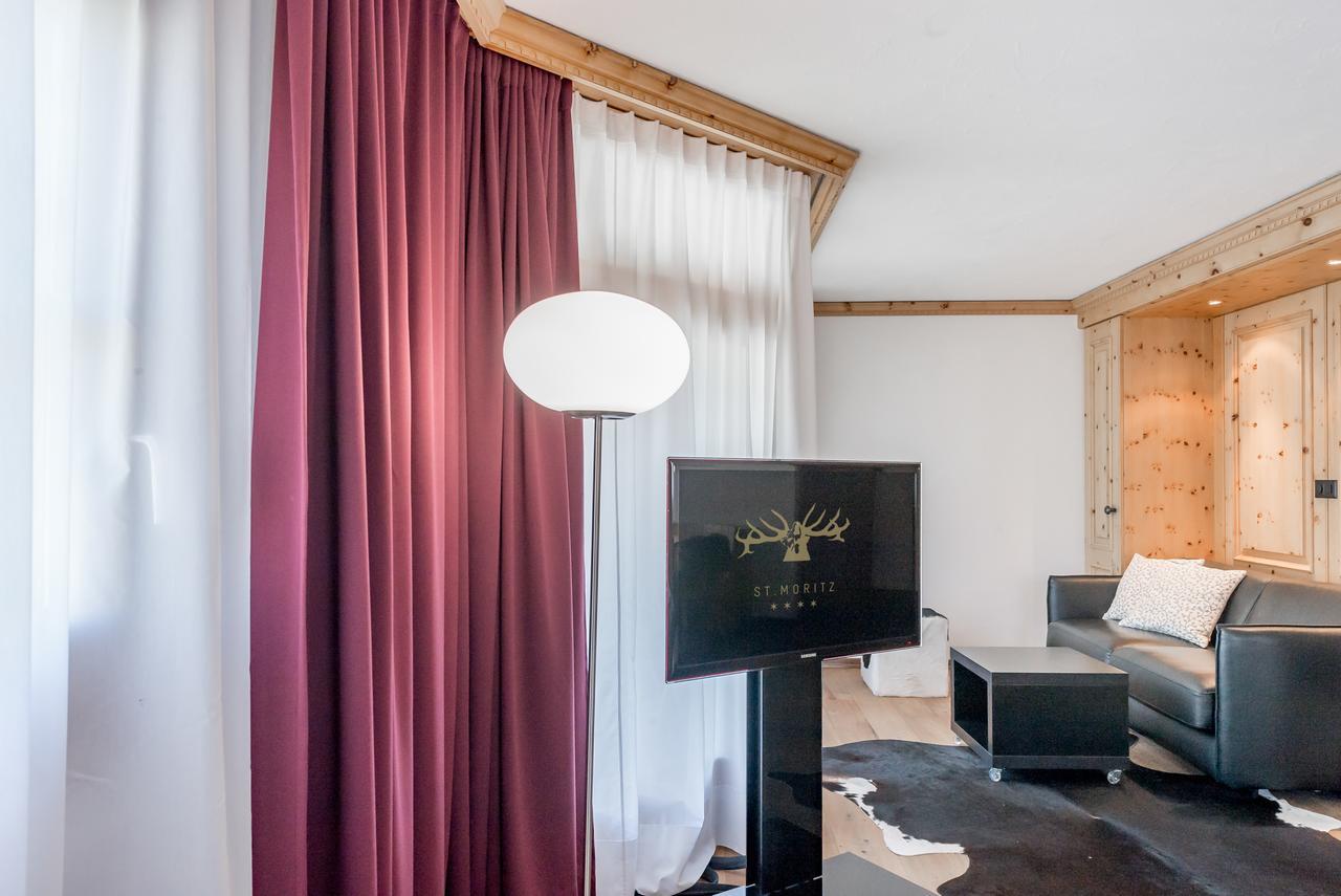 Boutique Hotel Cervus Sankt Moritz Esterno foto