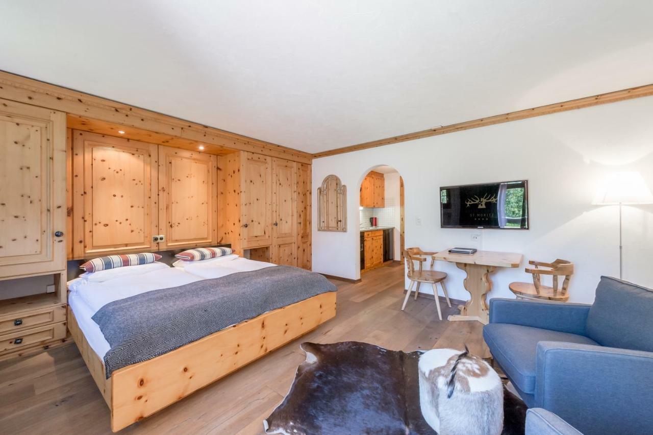 Boutique Hotel Cervus Sankt Moritz Esterno foto